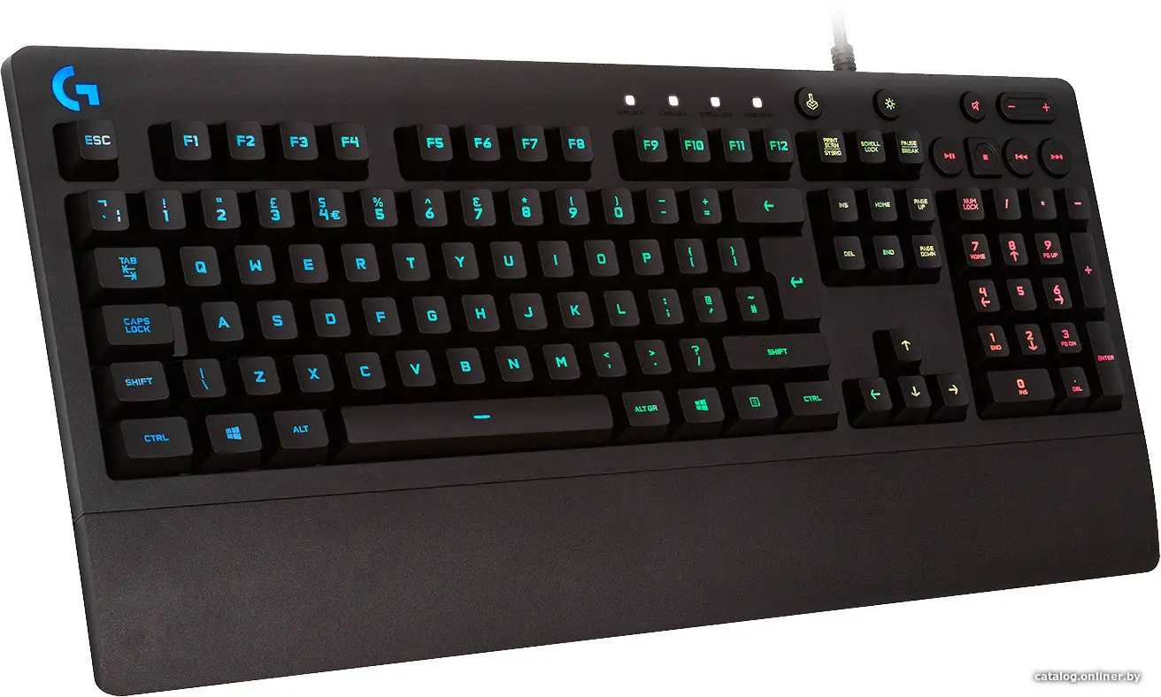 Купить Logitech Gaming Keyboard G213 Prodigy <920-008092, Проводная, USB>, цена, опт и розница