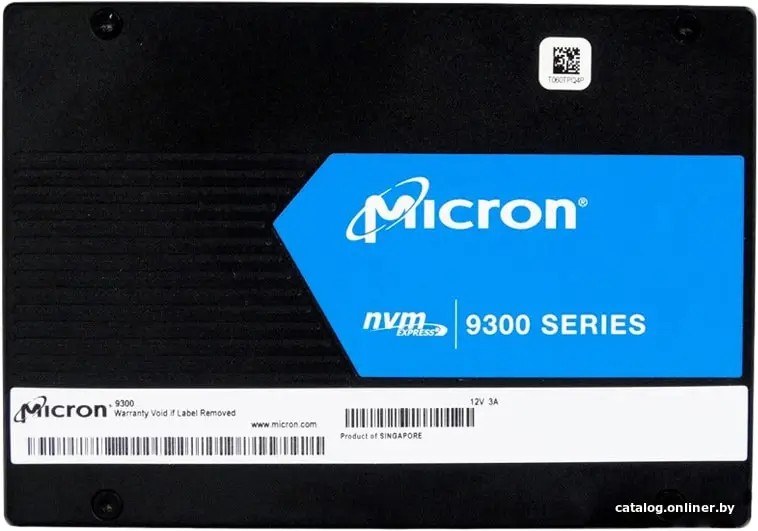 Купить Micron 9300 MAX 3200GB NVMe U.2 SSD (15mm) Enterprise Solid State Drive, цена, опт и розница