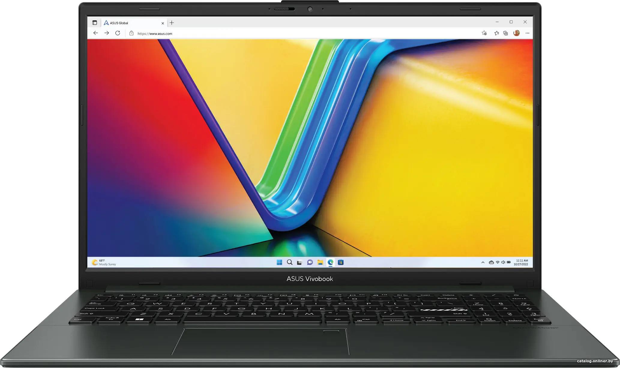 Купить Ноутбук Asus Vivobook Go E1504FA-BQ091 Ryzen 3 7320U 8Gb SSD256Gb AMD Radeon 15.6'' IPS FHD (1920x1080) noOS black WiFi BT Cam (90NB0ZR2-M005B0), цена, опт и розница