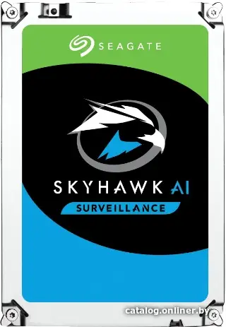 Купить 10Tb Seagate SkyHawk AI ST10000VE001, 7200rpm, 3.5'', SATA III, 256Mb, цена, опт и розница
