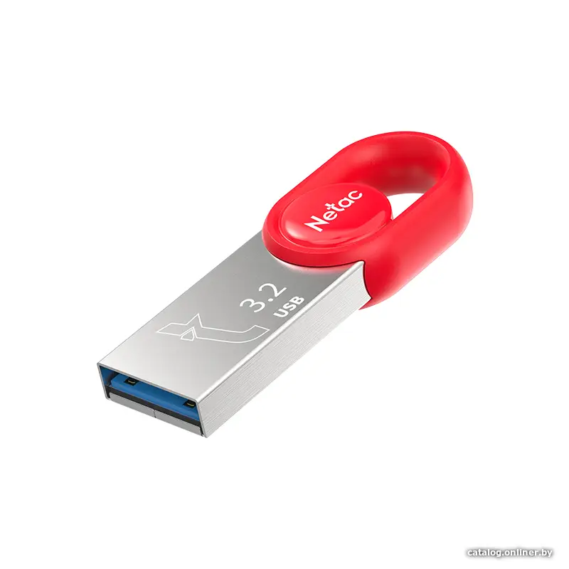 Купить 128Gb Netac UM2 NT03UM2N-128G-32RE, USB3.2, красный, цена, опт и розница