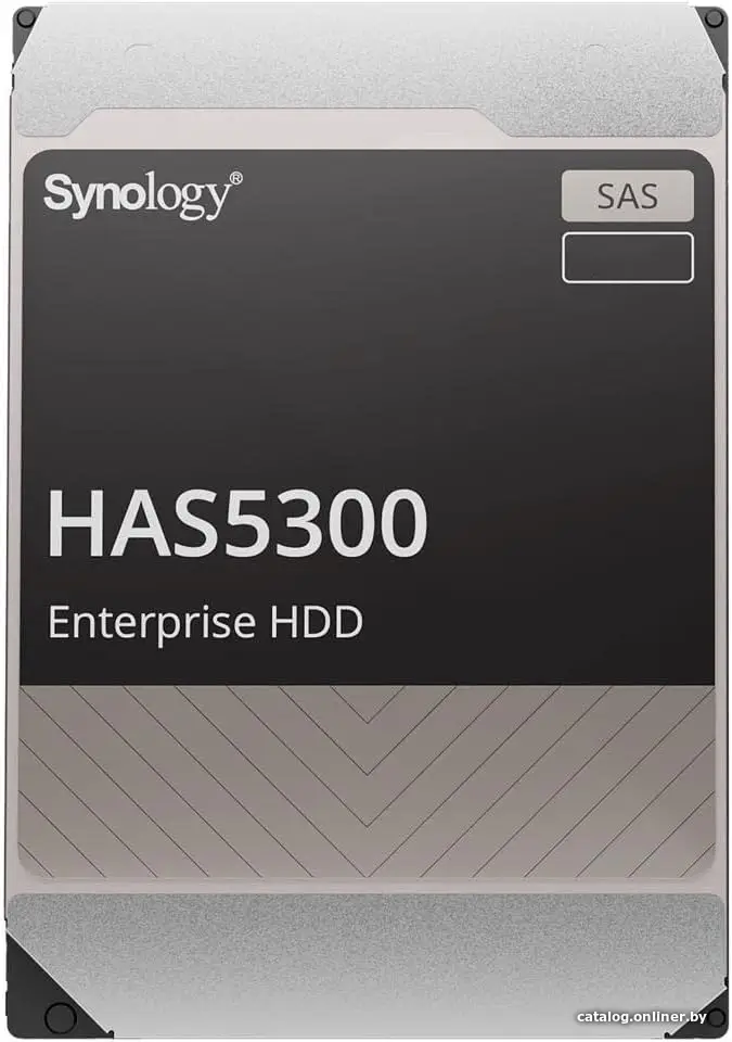 Купить Synology HDD SAS 12Gb/s 3,5'' 12Tb, 7200 rpm, 256Mb buffer, MTTF 2,5M, 5YW, цена, опт и розница