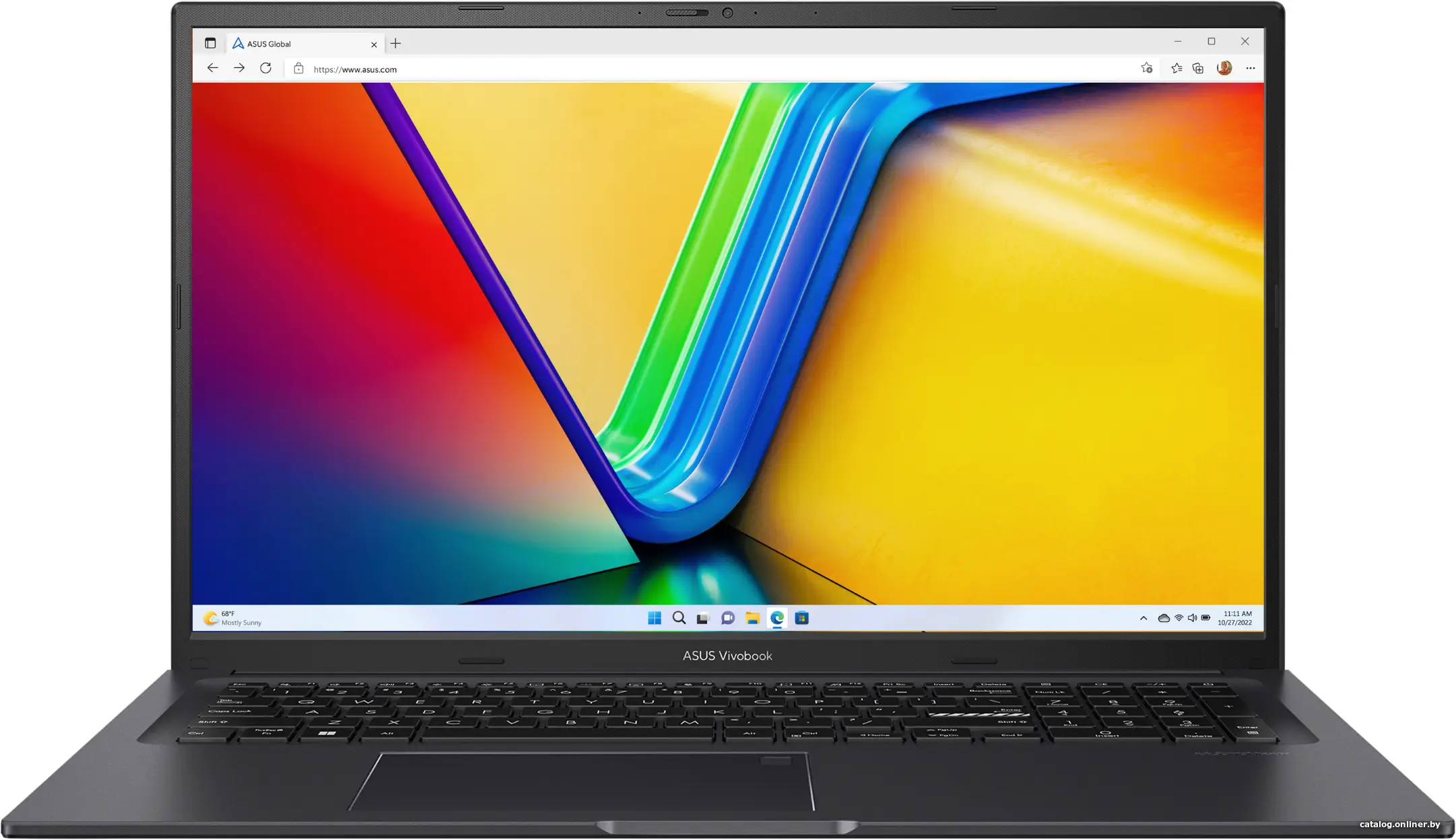 Купить ASUS Ноутбук ASUS Vivobook 17X M3704YA-AU088 AMD Ryzen 7 7730U/16Gb/SSD1Tb/17.3''/FHD/IPS/noOS/Indie Black (90NB1192-M003S0), цена, опт и розница