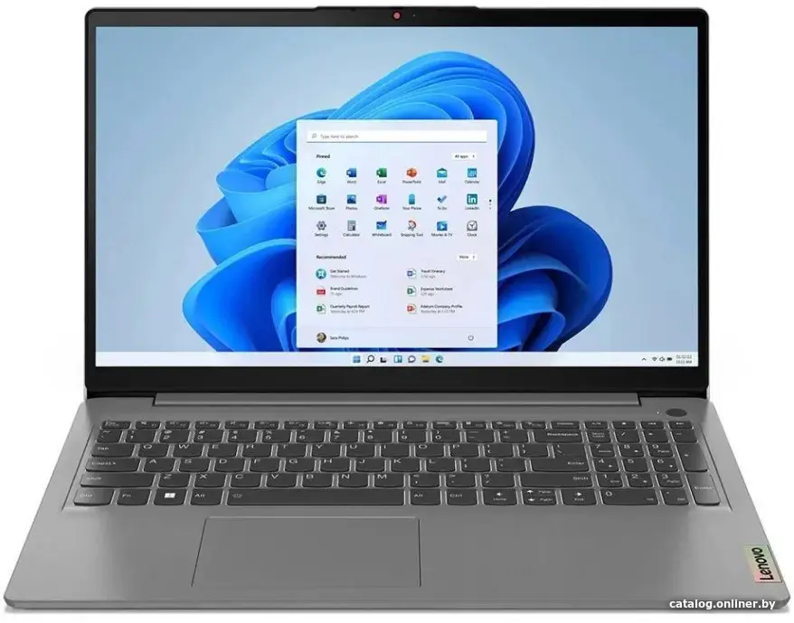 Купить Ноутбук Lenovo IdeaPad Slim 3 16IAH8 Core i5 12450H 8Gb SSD512Gb Intel UHD Graphics 16'' IPS WUXGA (1920x1200) noOS grey WiFi BT Cam (83ES0012RK), цена, опт и розница