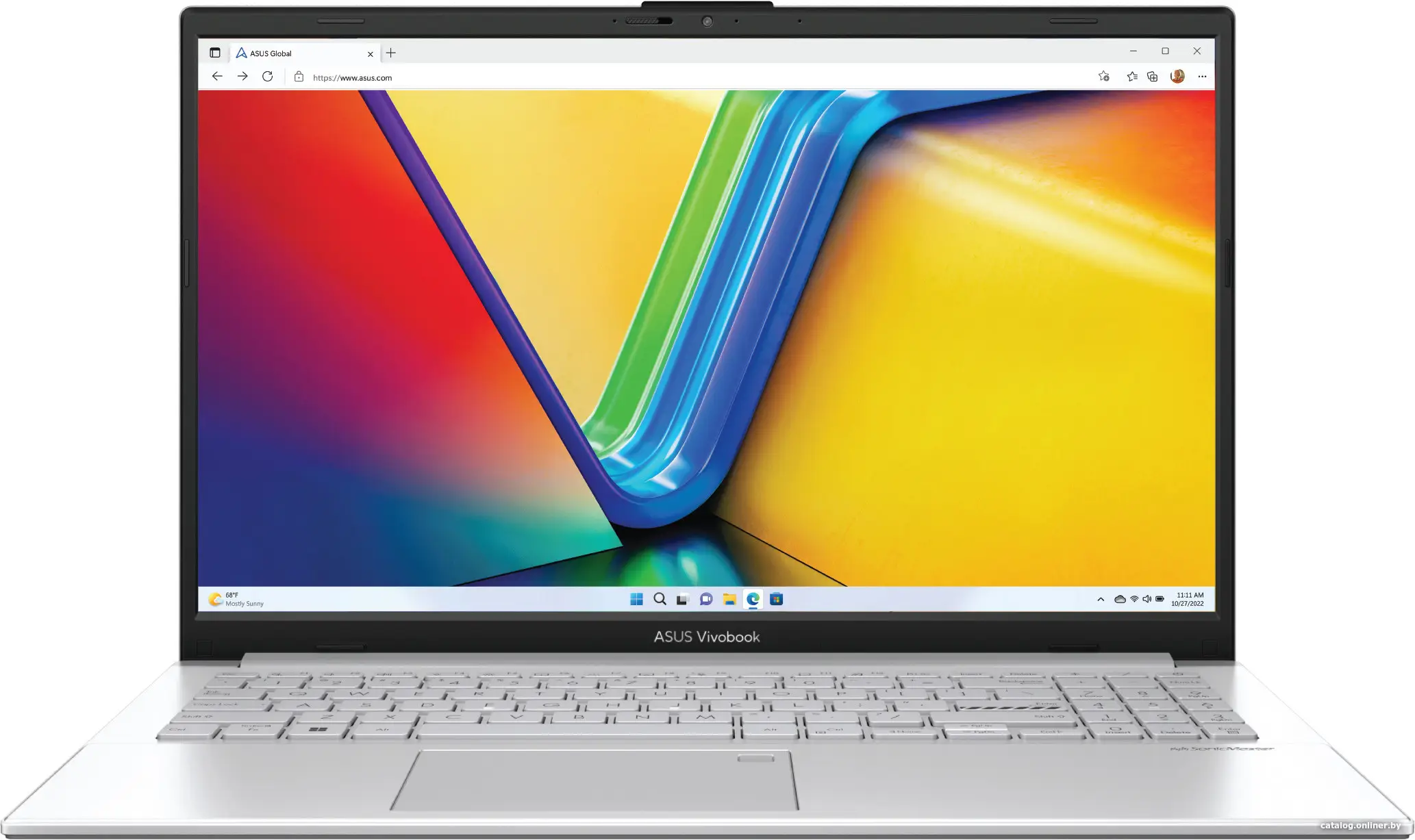 Купить Ноутбук 15.6'' IPS FHD ASUS E1504FA-BQ1090 silver (Ryzen 5 7520U/16Gb/512Gb SSD/VGA int/noOS) (90NB0ZR1-M01XK0), цена, опт и розница