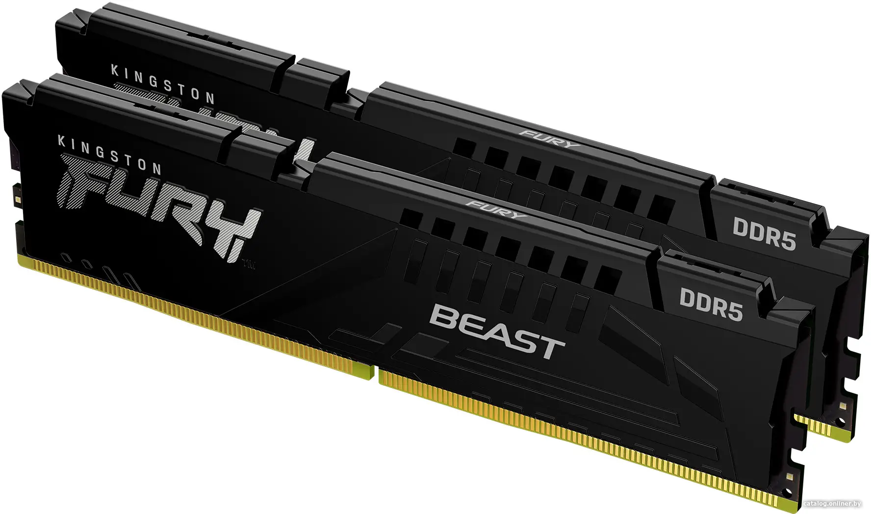 Kingston 64GB 6000MT/s DDR5 CL30 DIMM (Kit of 2) FURY Beast Black XMP, EAN: 740617343380