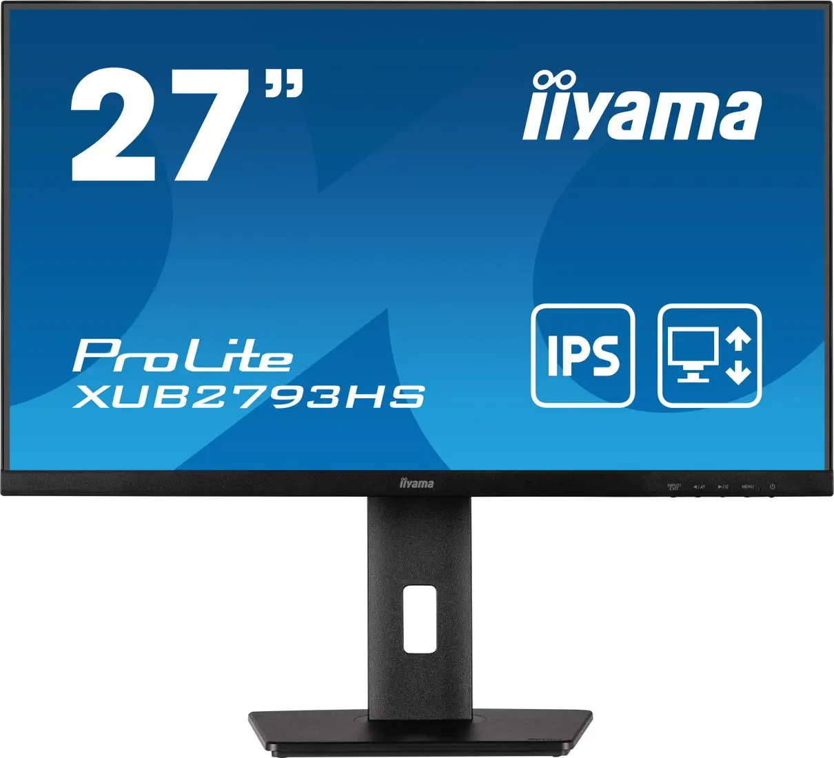 Купить Монитор Iiyama 27'' ProLite XUB2793HS-B6 черный IPS LED 1ms 16:9 HDMI M/M матовая HAS Piv 250cd 178гр/178гр 1920x1080 100Hz DP FHD 5.4кг, цена, опт и розница