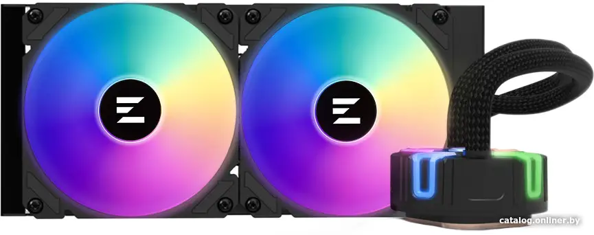 Купить Кулер для процессора Zalman Reserator5 Z24 ARGB Black, цена, опт и розница