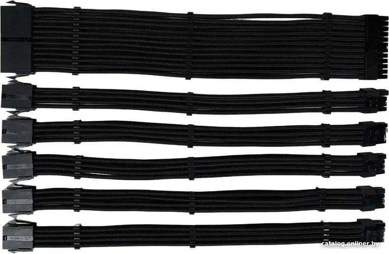 Набор кабелей Qingsea Colorful Full Black (QHM-0801)