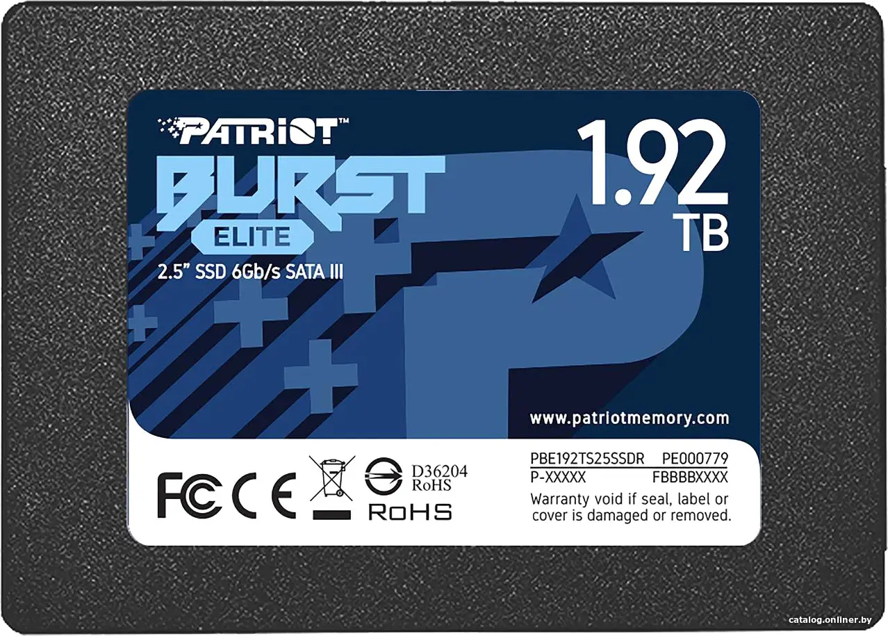 SSD диск Patriot Burst Elite 1.92TB (PBE192TS25SSDR)