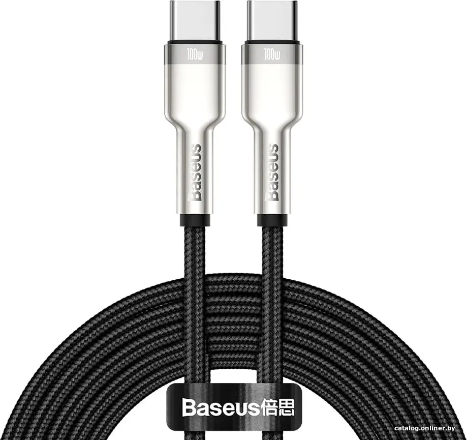 Кабель Baseus Cafule 2m Black (CATJK-D01)