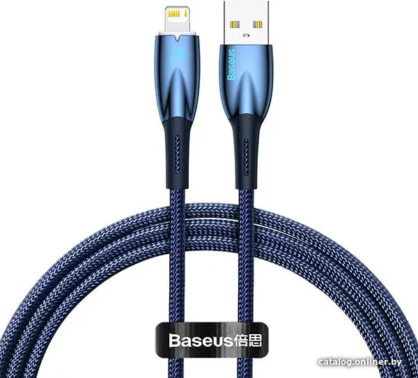 Кабель Baseus Glimmer 2m Blue (CADH000303)