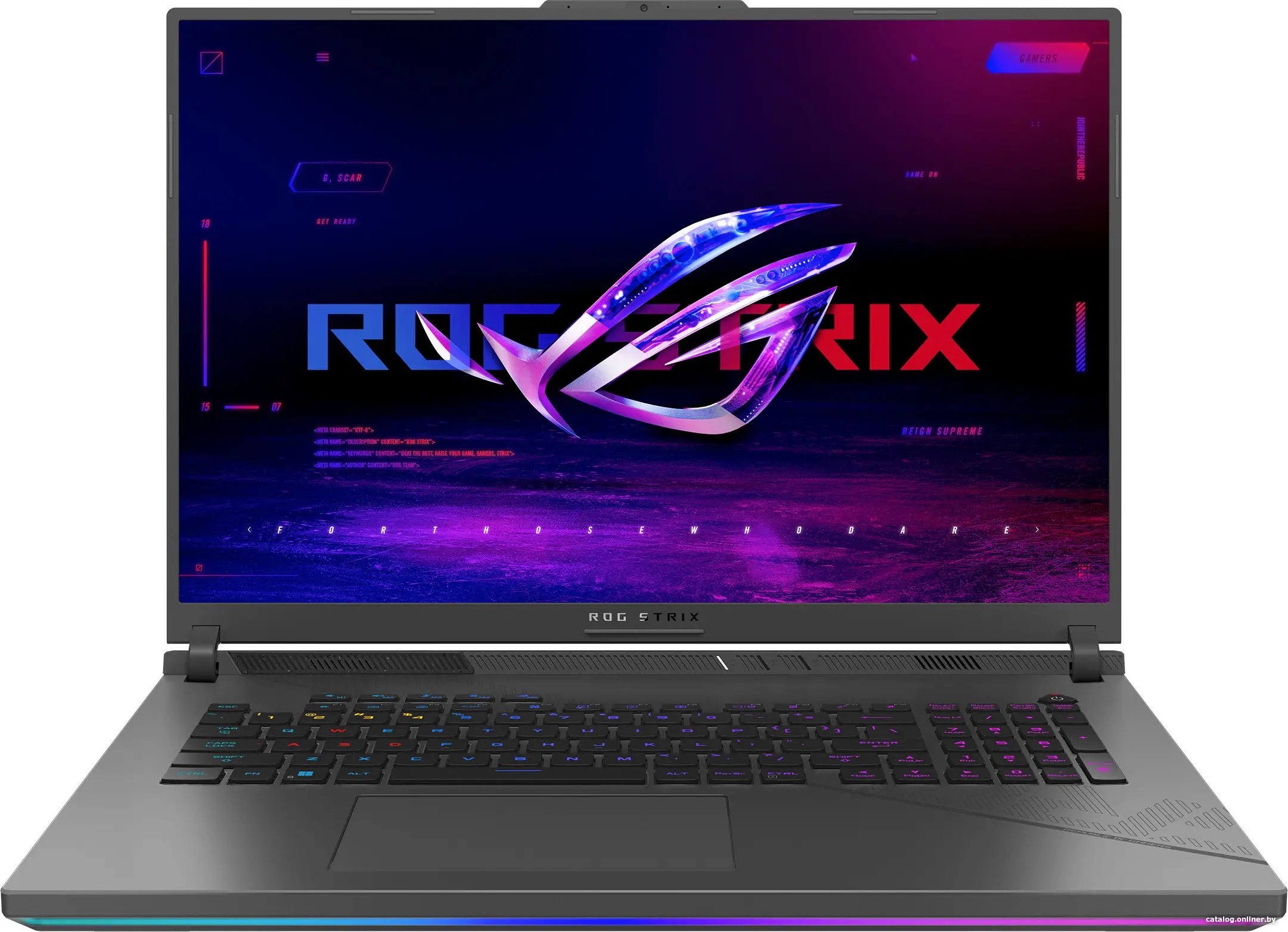 Ноутбук Asus ROG Strix G18 G814JIR-N6048 Gray (90NR0ID6-M002E0)