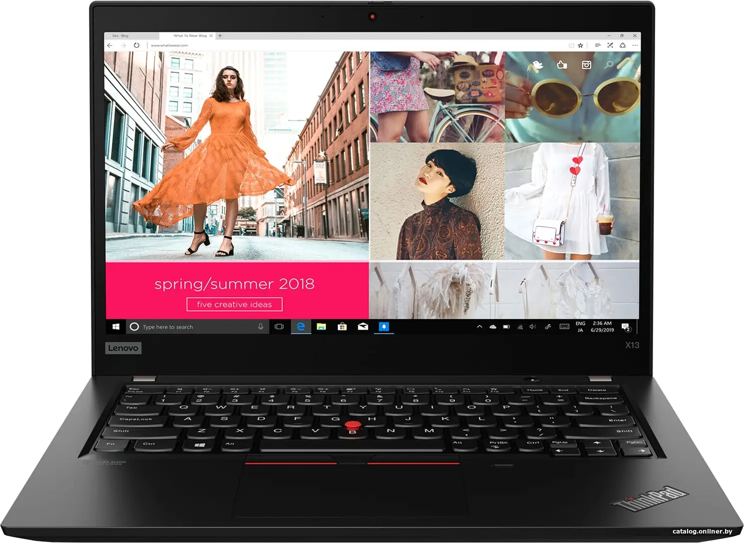 Ноутбук Lenovo ThinkPad X13 Gen 1 черный (20T3A0CSCD)