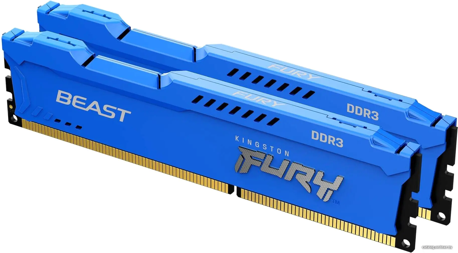 Оперативная память Kingston Fury Beast Blue 16GB DDR3 (KF316C10BK2/16)