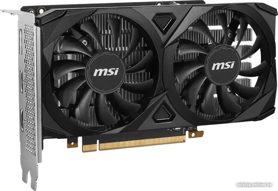 Купить Видеокарта MSI RTX 3050 VENTUS 2X 6G OC GDDR6, цена, опт и розница