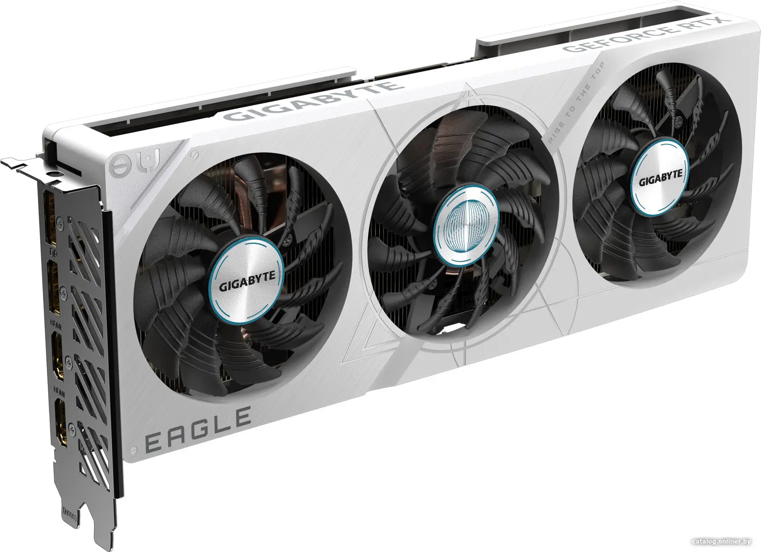 Купить Видеокарта Gigabyte GeForce RTX 4060TI Eagle OC Ice 8Gb GDDR6 (GV-N406TEAGLEOC ICE-8GD), цена, опт и розница