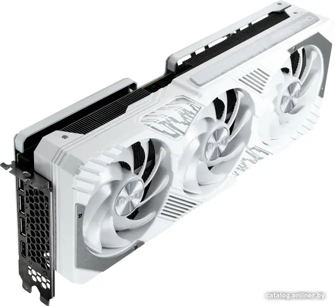 Купить Видеокарта Palit GeForce RTX 4070 Ti SUPER GamingPro White OC 16GB GDDR6X (NED47TST19T2-1043W), цена, опт и розница