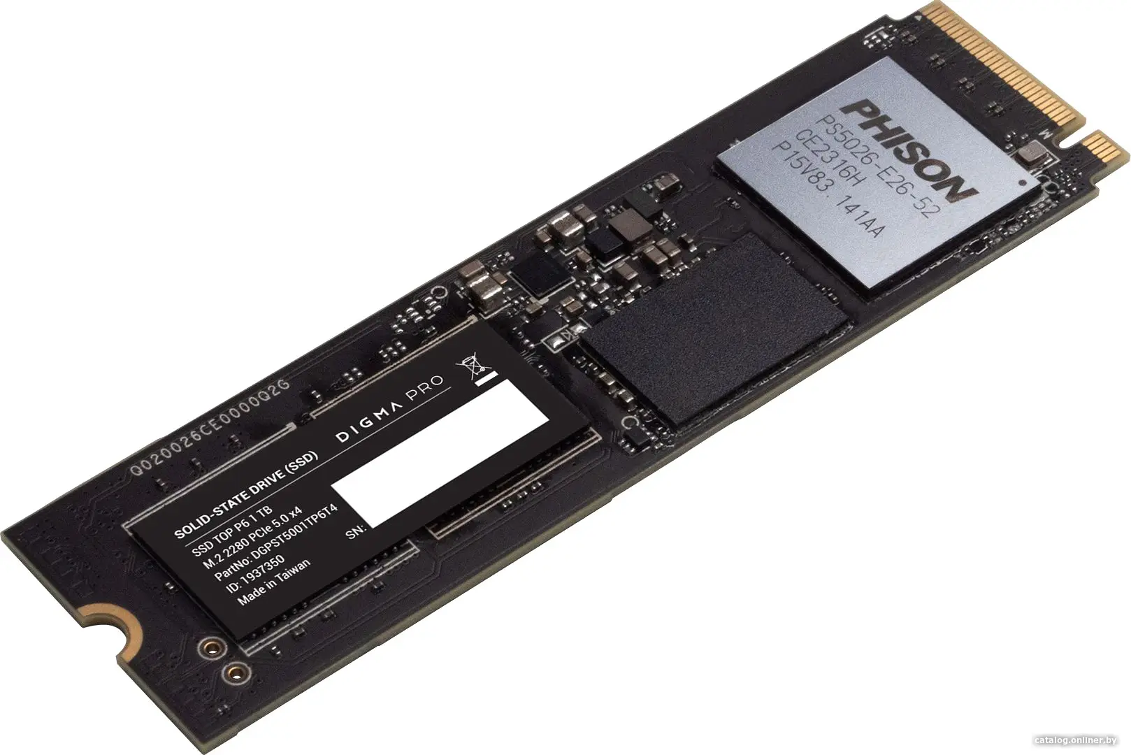 SSD диск Digma Pro Top P6 2Tb (DGPST5002TP6T6)