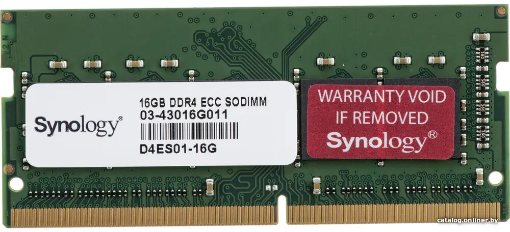 Оперативная память Synology 16GB (D4ES01-16G)