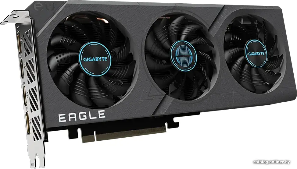 Купить Видеокарта GigaByte GeForce RTX 4060 Eagle OC 8G (GV-N4060EAGLE OC-8GD), цена, опт и розница