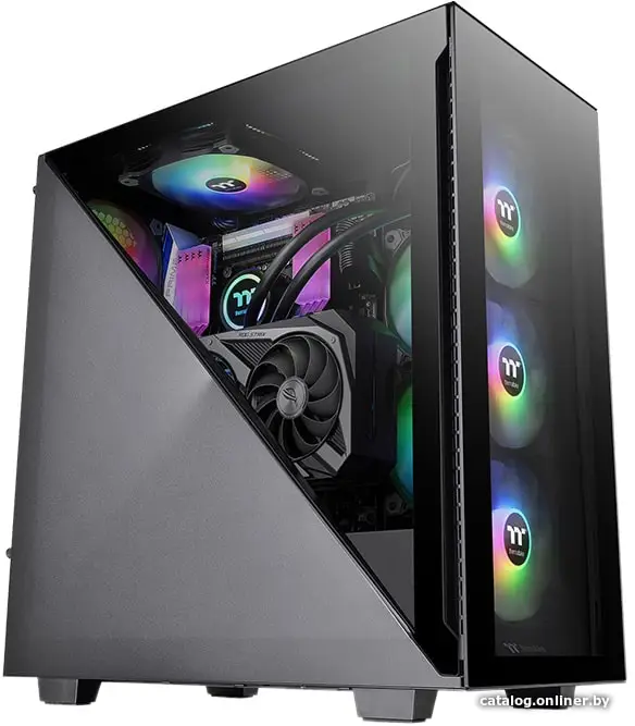 Купить Корпус Thermaltake Divider 300 TG ARGB Black (CA-1S2-00M1WN-01), цена, опт и розница