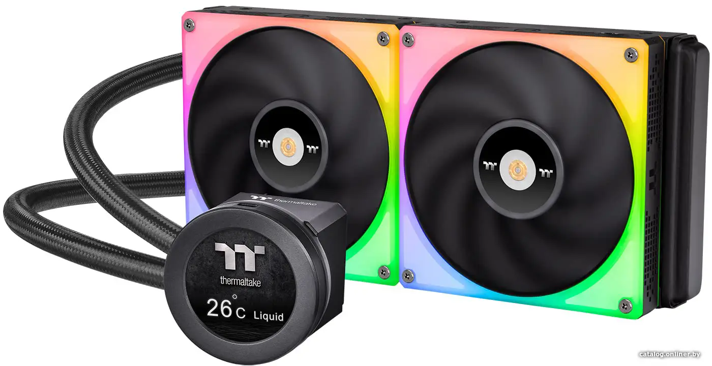 Система охлаждения Thermaltake Toughliquid Ultra 280 RGB All-In-One Liquid Cooler (CL-W371-PL14SW-A)