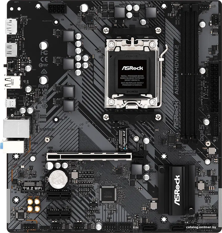 Материнская плата ASRock A620M-HDV/M.2 DDR5