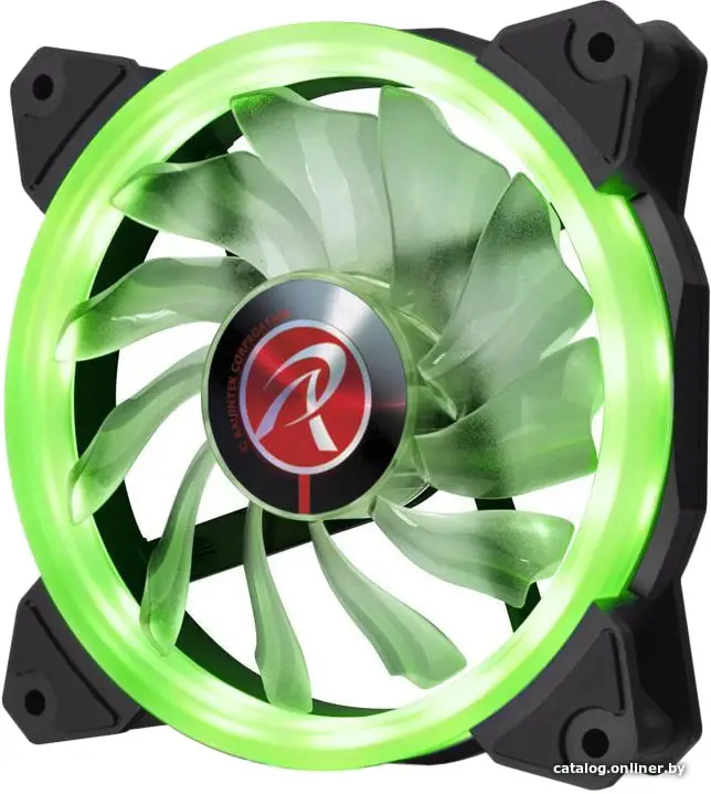 Кулер для корпуса Raijintek IRIS 12 зеленый (0R400042)