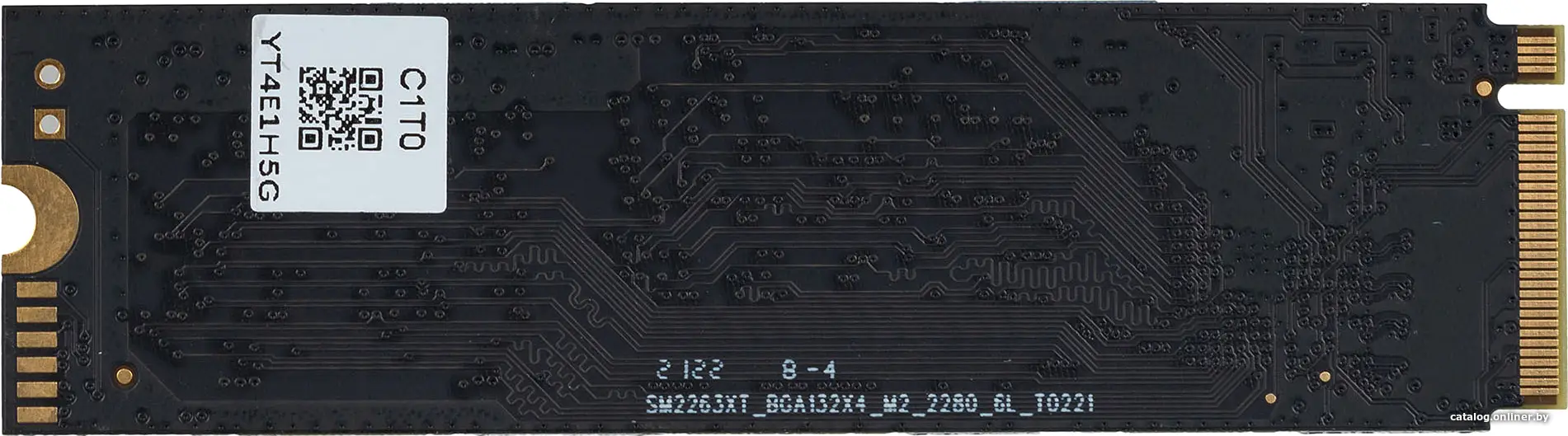 Купить SSD диск Digma PCI-E 4.0 x4 1Tb Top P8 M.2 2280 (DGST4001TP83T), цена, опт и розница