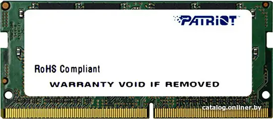 Купить Оперативная память Patriot 16Gb PC-21300 (PSD416G26662S), цена, опт и розница