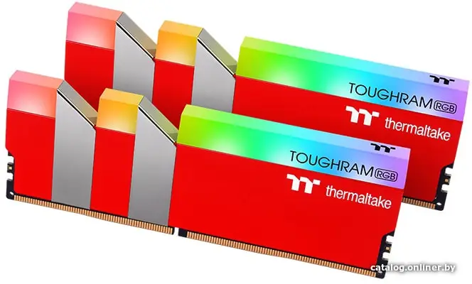 Оперативная память Thermaltake ToughRam RGB 2x8GB DDR4 PC4-28800 (RG25D408GX2-3600C18A)