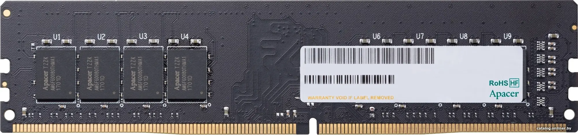 Оперативная память Apacer 8GB DDR4 PC4-21300 (AU08GGB26CQYBGH/EL.08G2V.GNH)