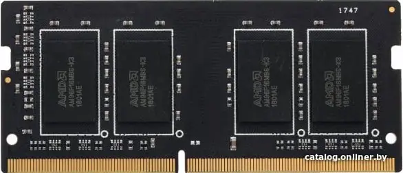 Купить Оперативная память AMD DDR4 CL16 (R748G2606S2S-UO), цена, опт и розница