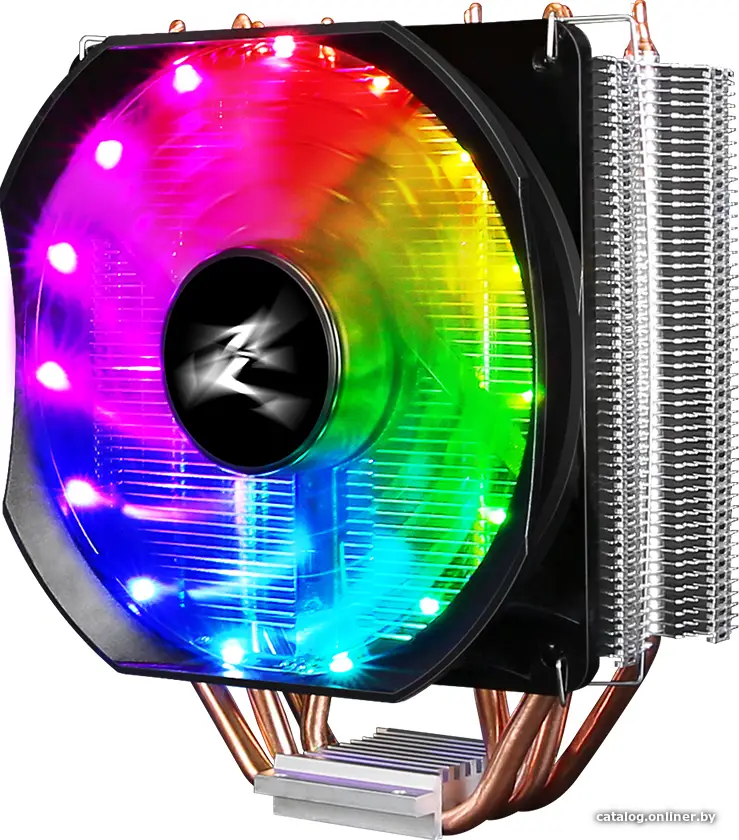 Купить Кулер для процессора Zalman CNPS9X OPTIMA RGB (All Socket, TDP 150W, PWM, 120mm, RGB), цена, опт и розница