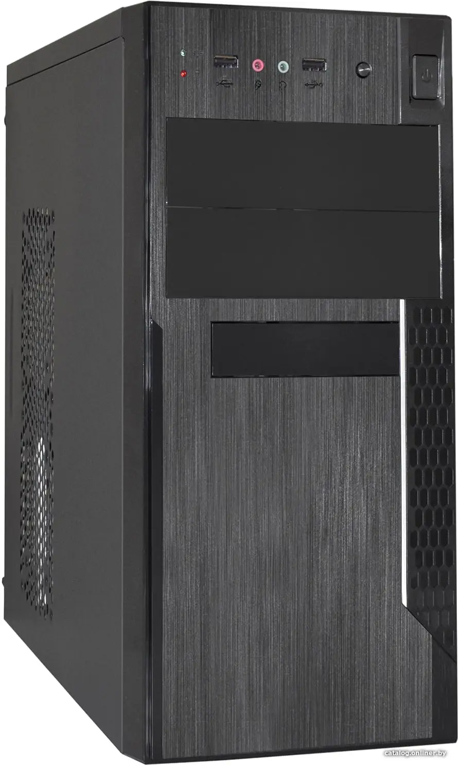 Корпус ExeGate MicroATX без БП Black (MA-373X)