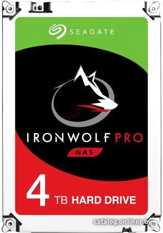 Купить Жесткий диск Seagate Ironwolf Pro 4TB (ST4000NE001), цена, опт и розница