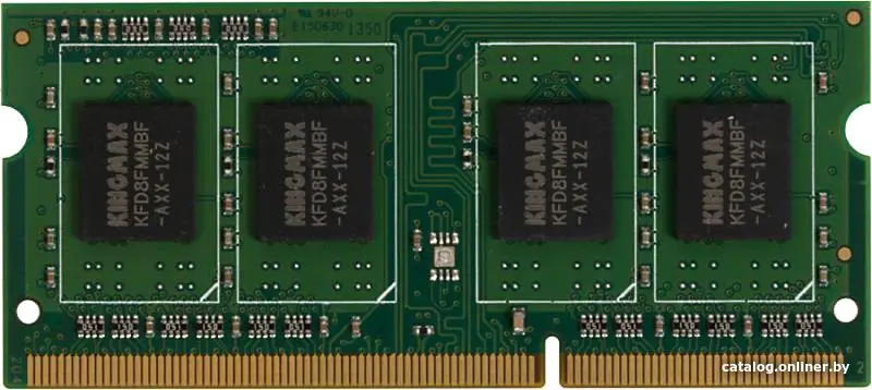 Купить Оперативная память Kingmax 4GB DDR3 SO-DIMM PC3-12800 (KM-SD3-1600-4GS), цена, опт и розница