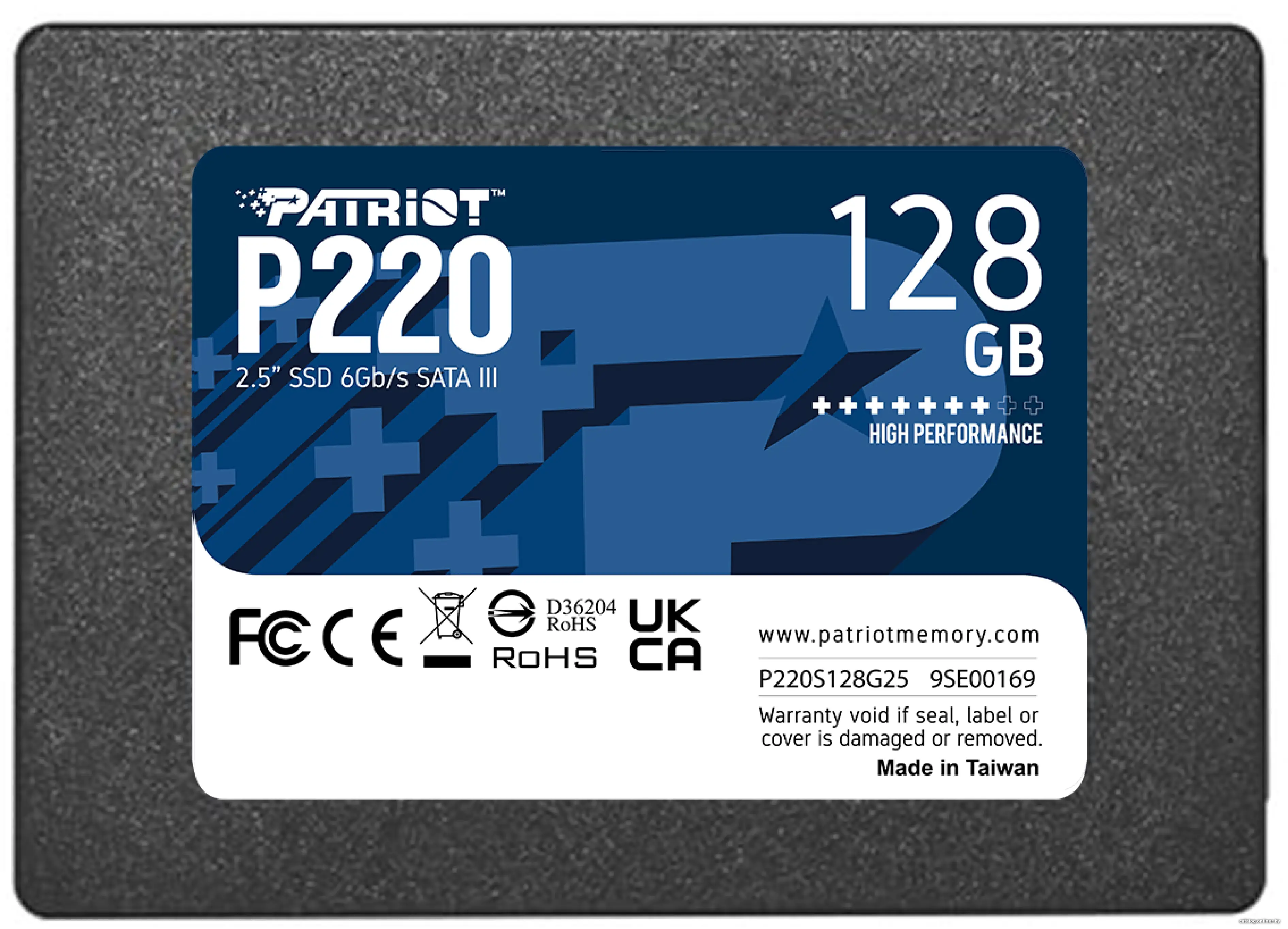 SSD диск Patriot P220 128GB (P220S128G25)
