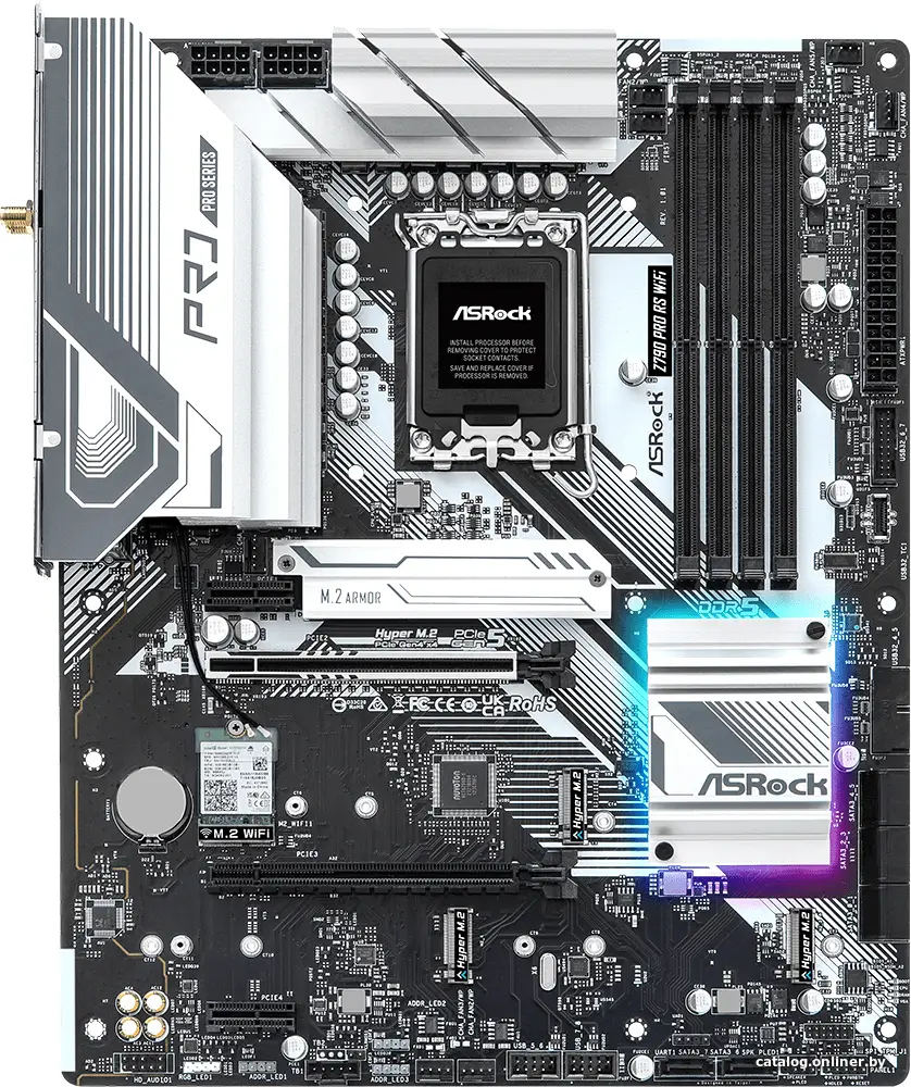 Материнская плата ASRock Z790 Pro RS WiFi DDR5