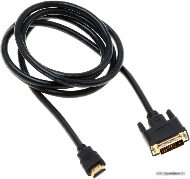 Купить Кабель аудио-видео Buro HDMI (m)/DVI-D (Dual Link) (m) 1.8м. (BHP RET HDMI_DVI18), цена, опт и розница