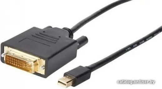 Кабель Leadtek DVI - mini DisplayPort X0101G00247A (0.45 м, черный)