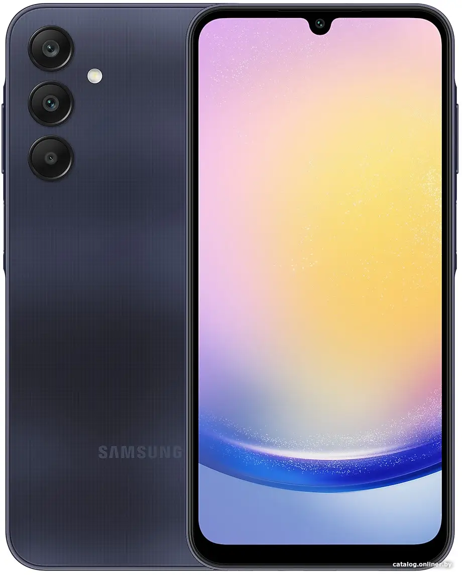 Смартфон Samsung Galaxy A25 6/128GB Dark Blue (SM-A256EZKDCAU)