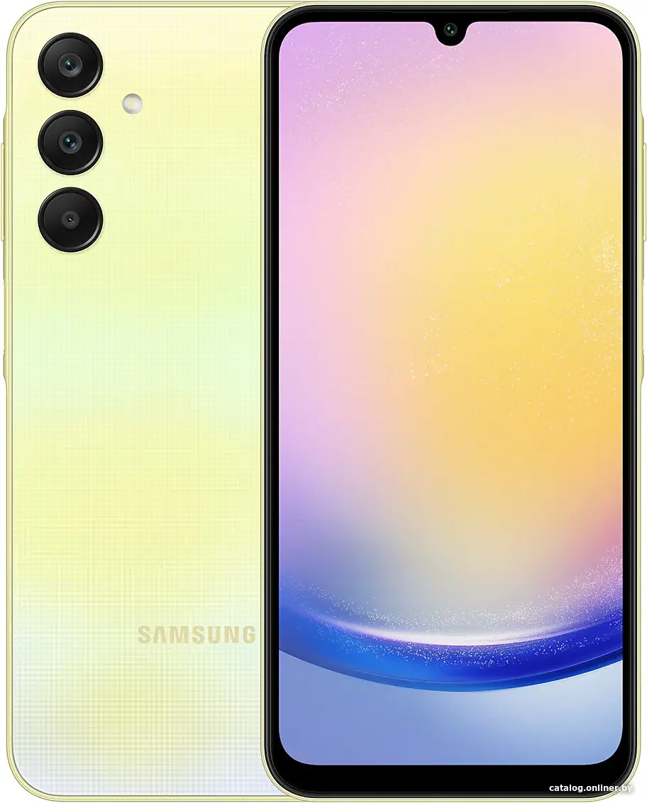 Смартфон Samsung Galaxy A25 6/128GB Yellow (SM-A256EZYDCAU)