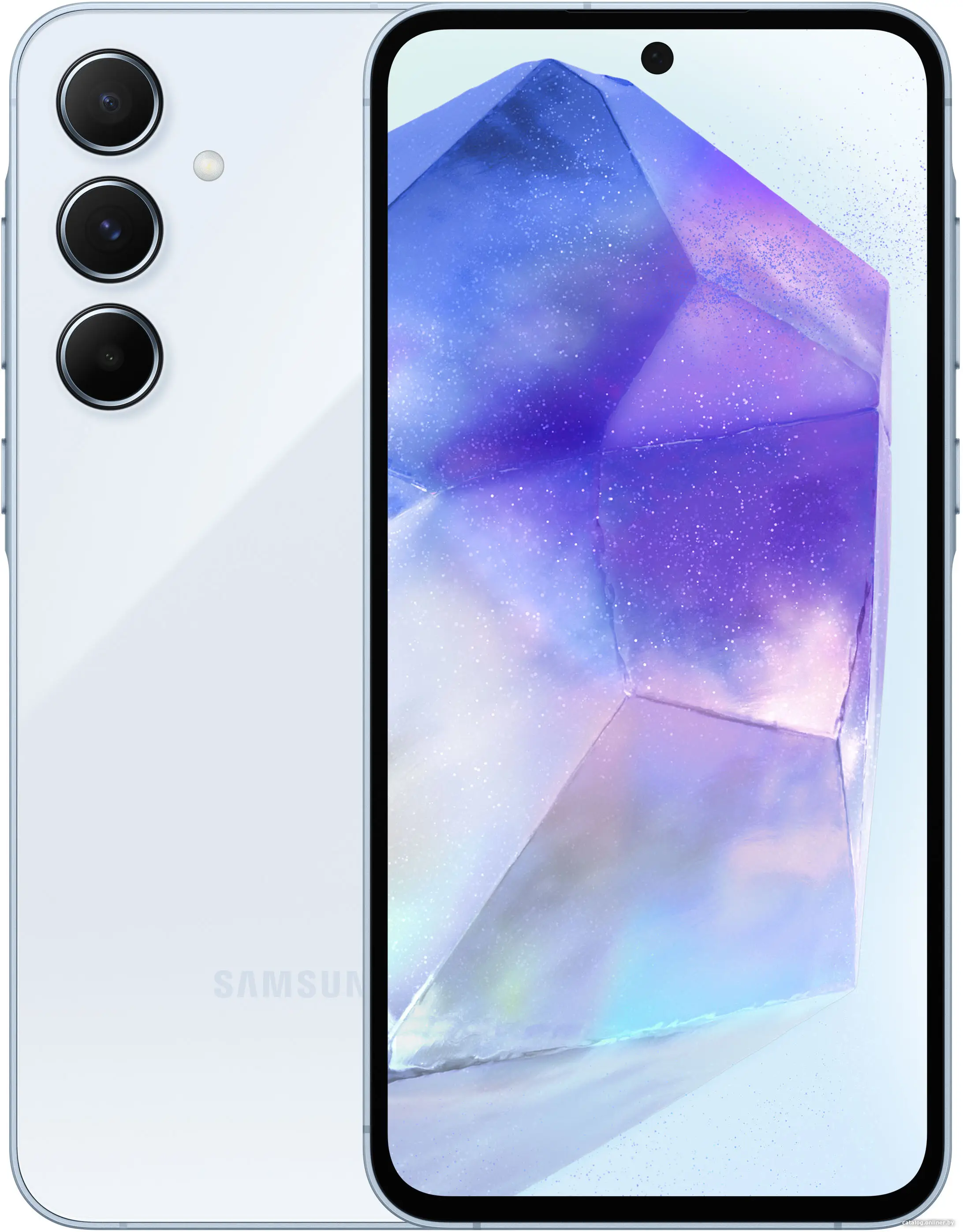 Купить Смартфон Samsung Galaxy A55 8/128Gb Light Blue (SM-A556ELBACAU), цена, опт и розница