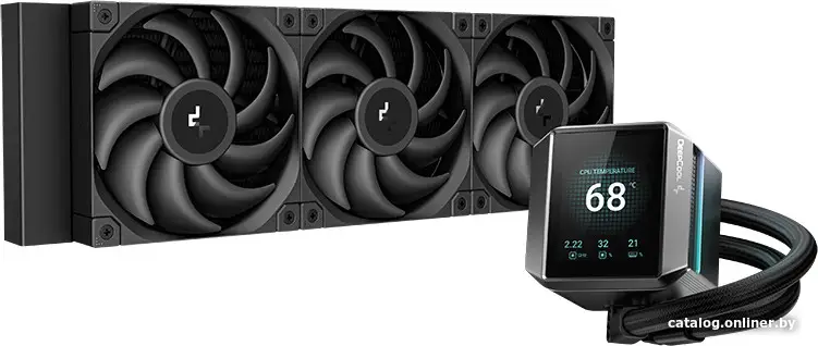 Кулер для процессора DeepCool MYSTIQUE 360 черный (R-LX750-BKDSNMP-G-1)