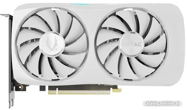 Видеокарта Zotac RTX4060Ti 8GB Twin Edge OC White ED GDDR6 (ZT-D40610Q-10M)