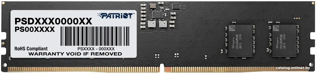 Купить Оперативная память Patriot Signature Line Premium 32GB DDR5 4800Mhz (PSP532G48002H1), цена, опт и розница