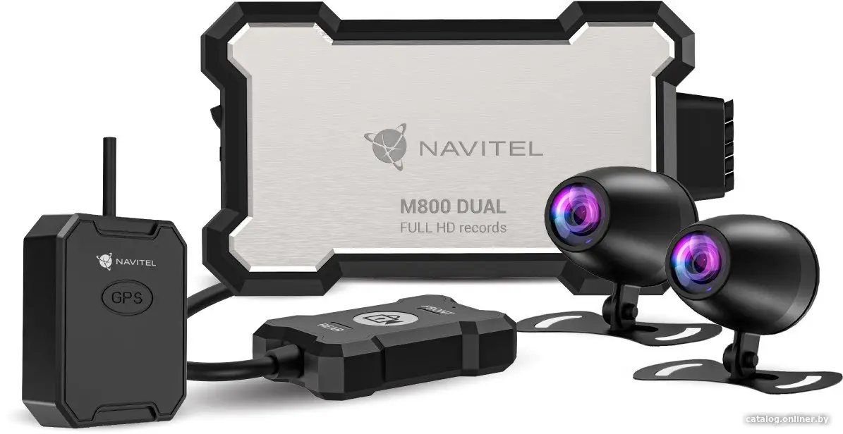 Купить Автомобильный видеорегистратор Navitel M800 Dual черный, цена, опт и розница