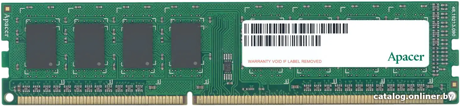 Купить Оперативная память Apacer DDR3-1600 4GB PC-12800 (AU04GFA60CATBGC), цена, опт и розница